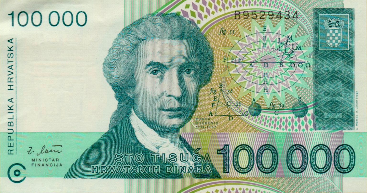 Croatia 100000 1991 UNC P-27